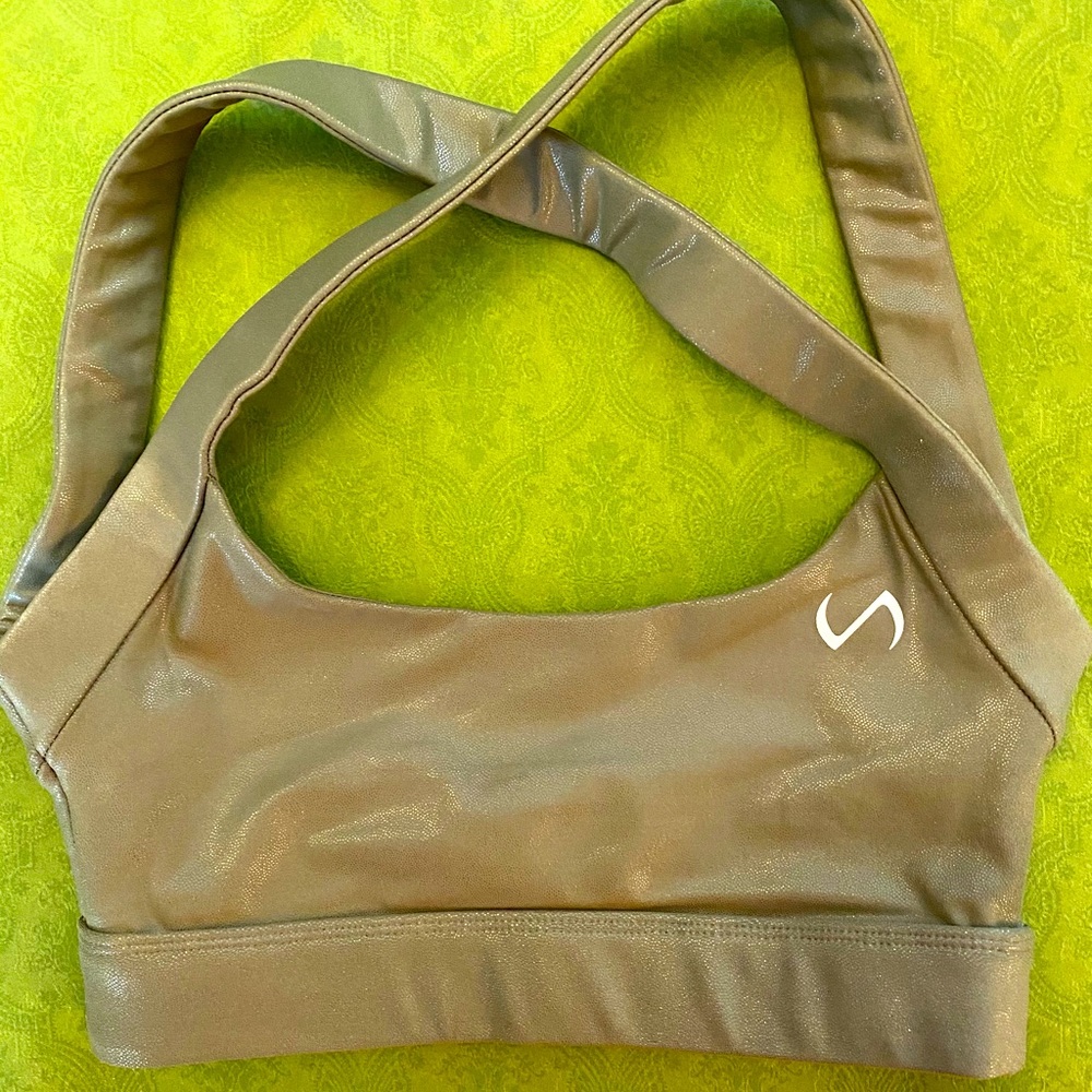 TLF Apparel Women’s Sports Bra - Dark Olive Green.